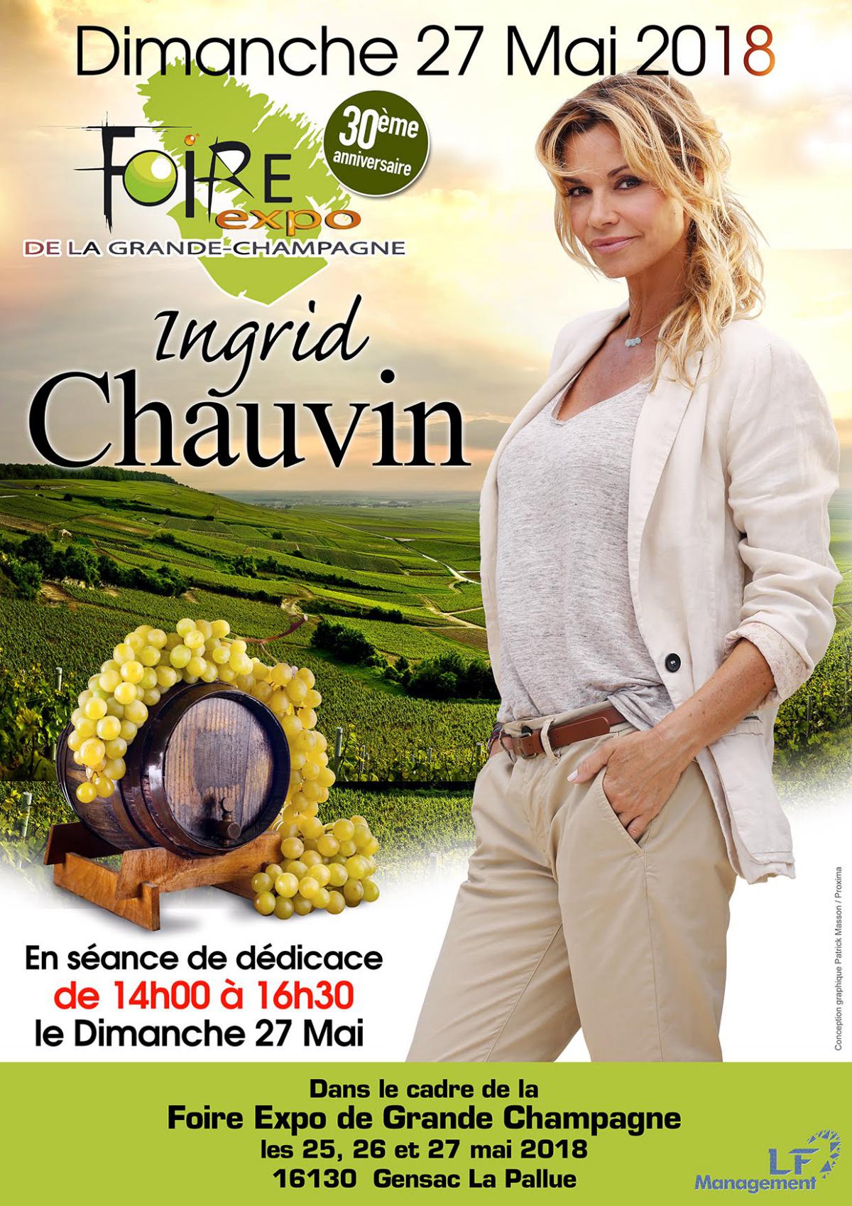 Ingrid CHAUVIN dédicace