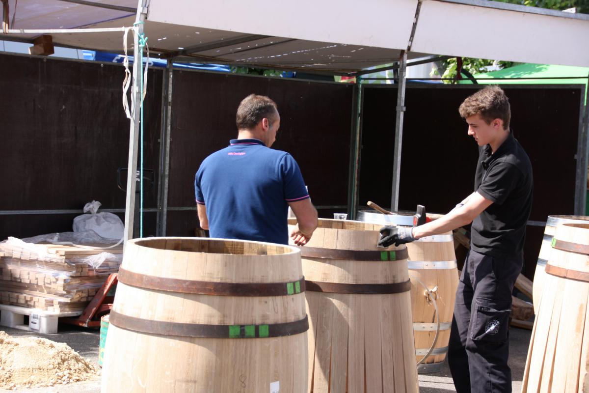 Démonstration par les tonneliers